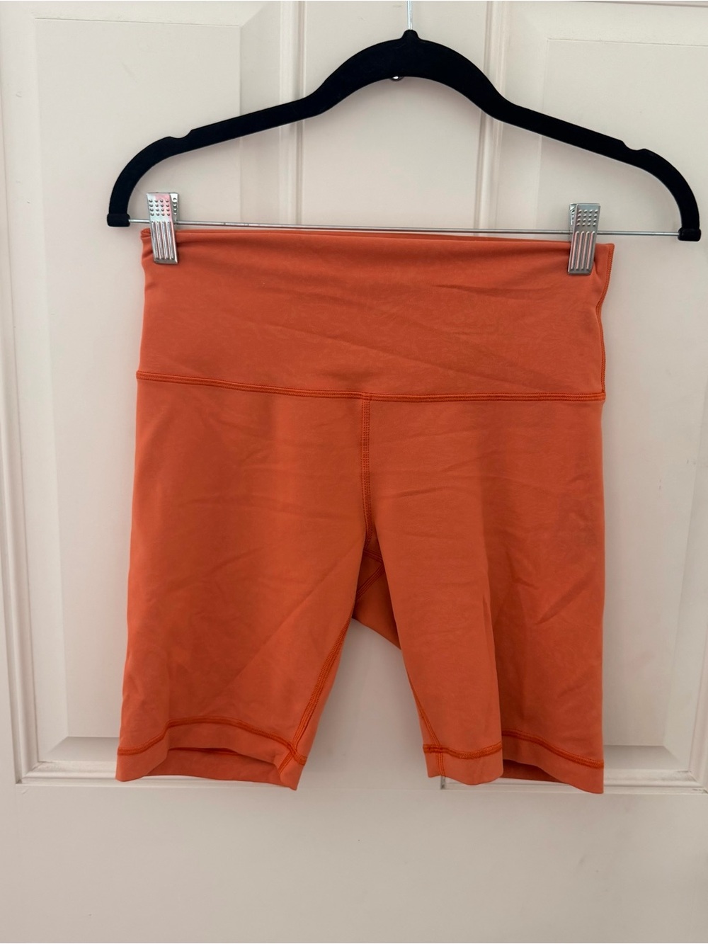 Lululemon Wunder Train High-Rise Shorts 8 | Crunch Warm Coral 8"